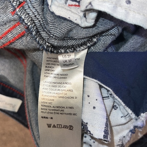 | Anthropologie | Stitched High-Rise Flare Jeans - Picture 7 of 7